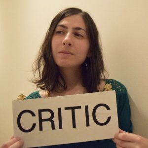 Jillian Steinhauer, Critic